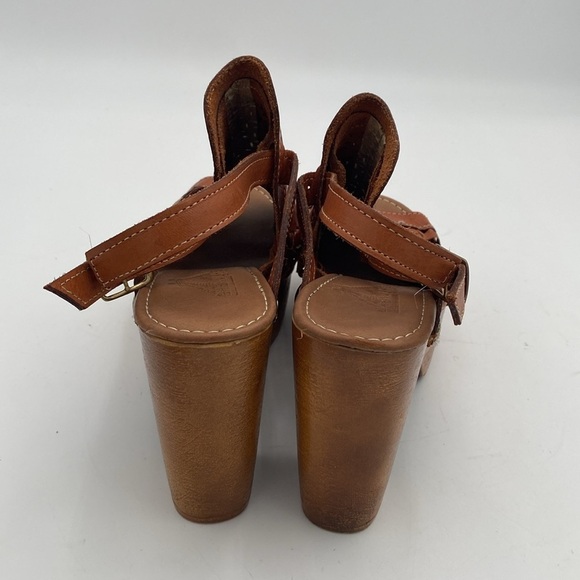 Vintage Brown Leather Mules - Picture 6 of 12